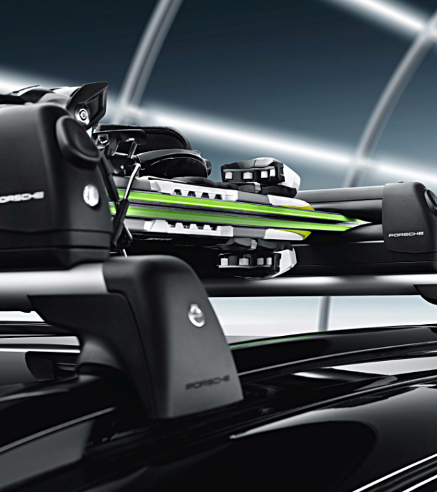 Slidžių ir snieglenčių laikiklis ant stogo