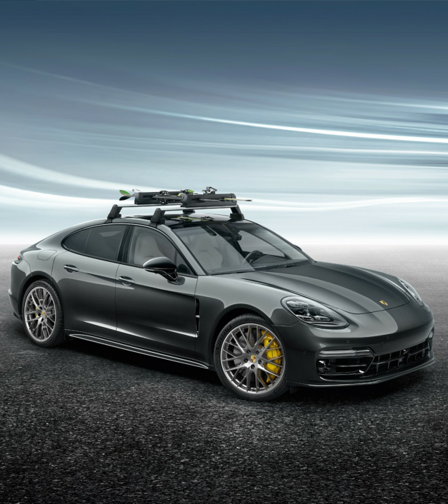 Slidžių ir snieglenčių laikiklis ant stogo