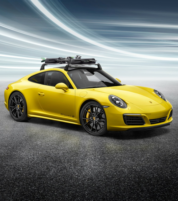 Slidžių ir snieglenčių laikiklis ant stogo