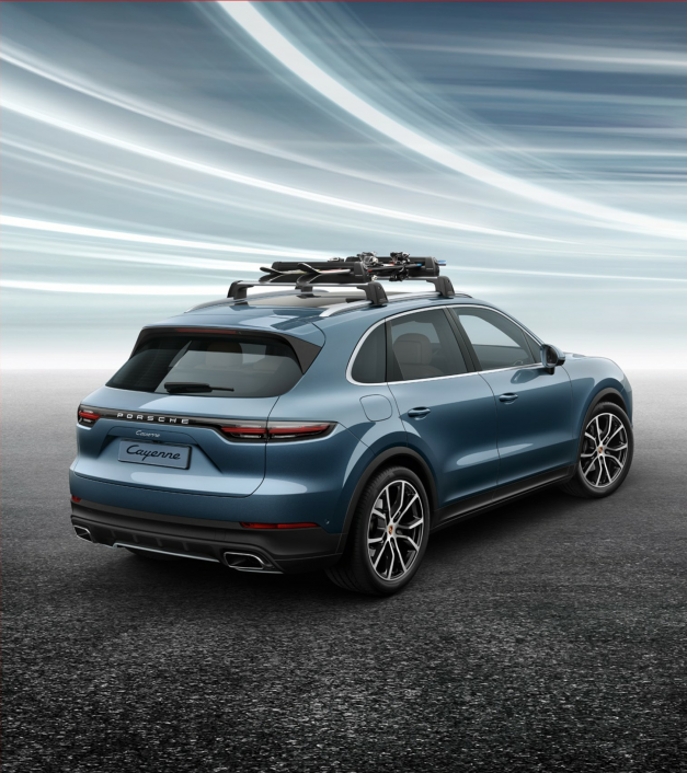 Slidžių ir snieglenčių laikiklis ant stogo