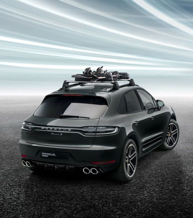 Slidžių ir snieglenčių laikiklis ant stogo