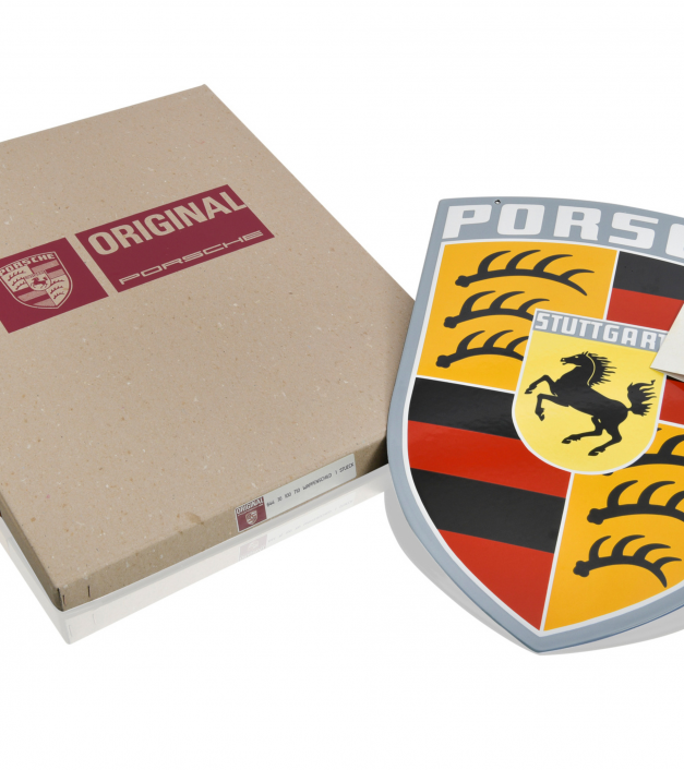 Emalio plokštė - „Porsche Crest“