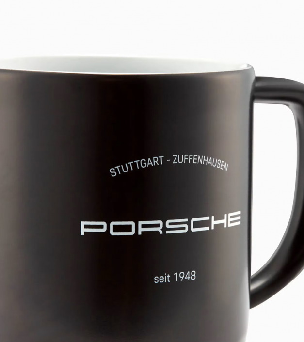 Porsche puodelis juodas