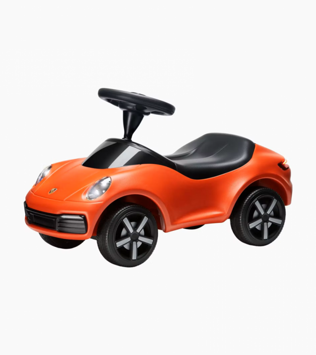 Vaikiškas Porsche automobilis oranžinis
