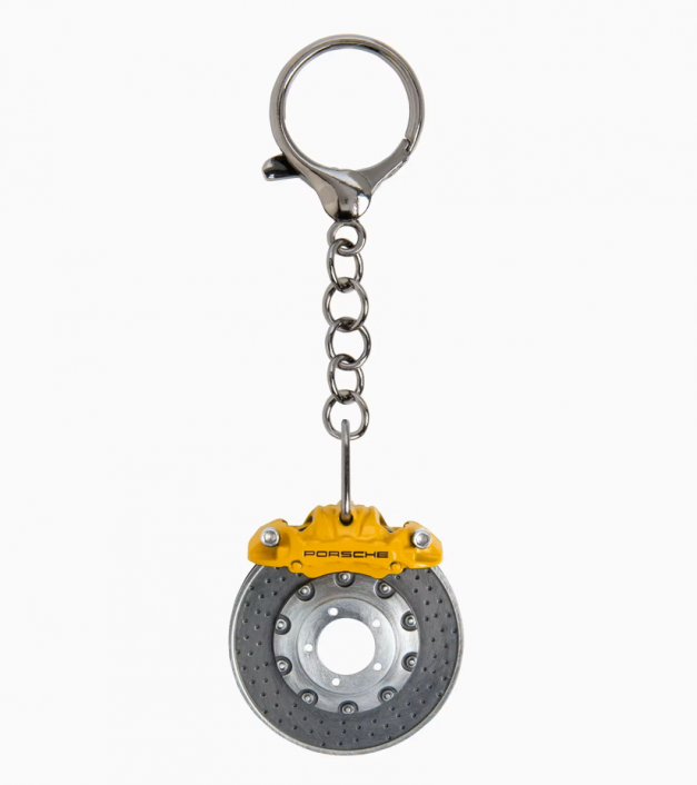 Raktų pakabukas stabdžių diskas (geltonas)