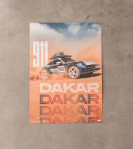 Dakar 911 plakatai