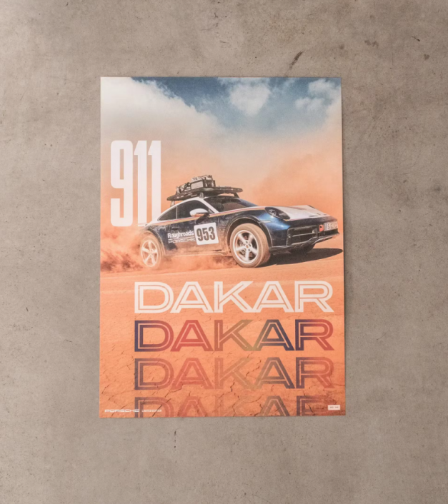 Dakar 911 plakatai