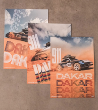 Dakar 911 plakatai