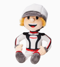 Tom Targa pliušinis lenktynininkas