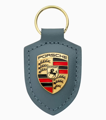 Raktų pakabukas su Porsche emblema (Shoreblue)