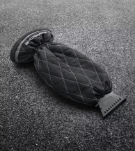 Ledo grandklis su pirštine