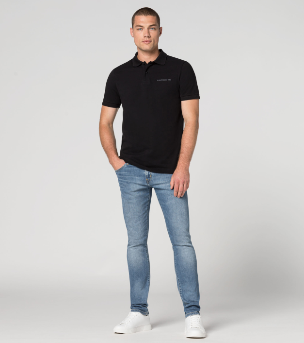 Vyriški polo marškinėliai su Porsche užrašu