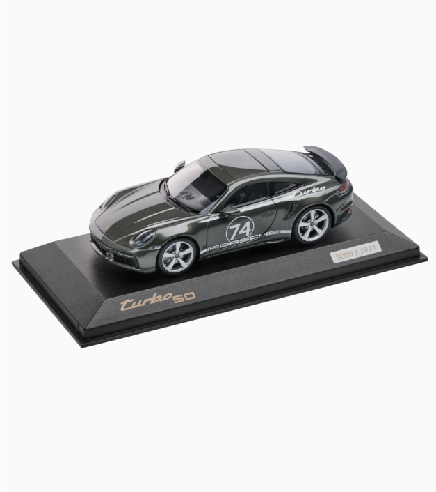 Porsche 911 Turbo S with Heritage Design Package (992) 1:43