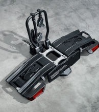 Gale tvirtinamas dviračių laikiklis