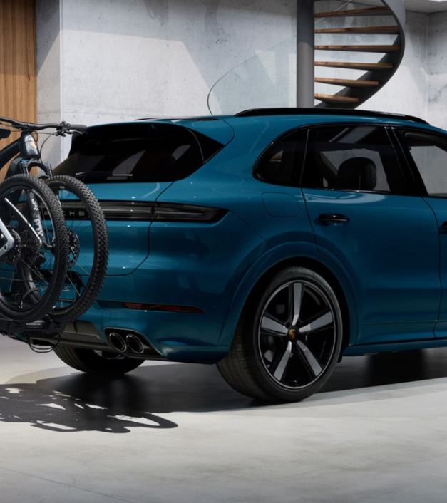 Gale tvirtinamas dviračių laikiklis