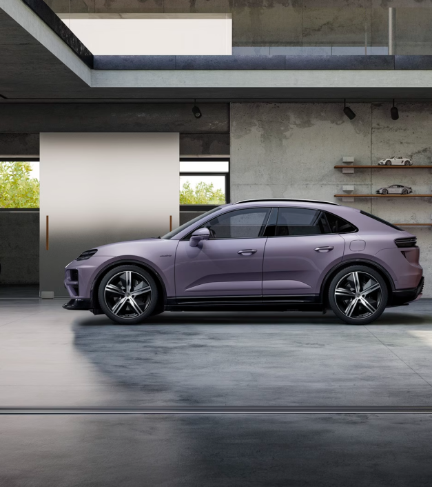 22 colių „Macan“ išskirtinio dizaino žieminių ratlankių ir padangų komplektas, dažytas juodai (blizgus)