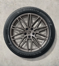 21 colio „RS Spyder Design“ žieminių ratų ir padangų komplektas, dažytas „Turbonite“ spalva