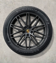 21 colio „RS Spyder Design“ žieminių ratų ir padangų komplektas, dažytas antracito pilka spalva