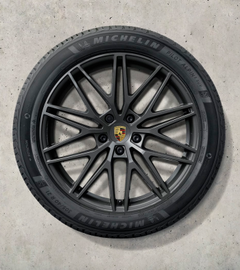 21 colio „RS Spyder Design“ žieminių ratų ir padangų komplektas, dažytas antracito pilka spalva