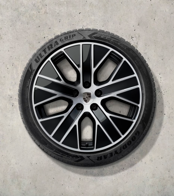 20 colių „Taycan Turbo Aero“ žieminių ratų ir padangų komplektas