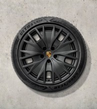 20 colių „Taycan Turbo S Aero Design“ žieminių ratų ir padangų komplektas, dažytas antracito pilka spalva