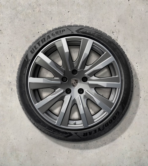 20 colių „Taycan Tequipment Design“ žieminių ratų ir padangų komplektas