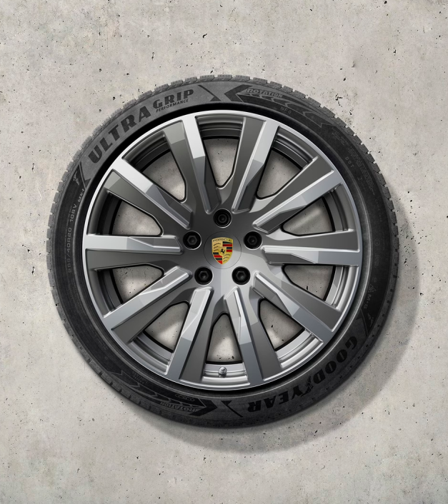 20 colių „Taycan Tequipment Design“ žieminių ratų ir padangų komplektas