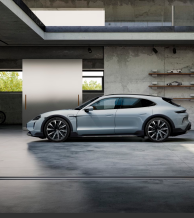 20 colių „Taycan Tequipment Design“ žieminių ratlankių ir padangų komplektas, dažytas juodai (blizgus)