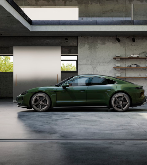 21 colio „Mission E“ dizaino žieminių ratlankių ir padangų komplektas, dažytas „Turbonite“ spalva