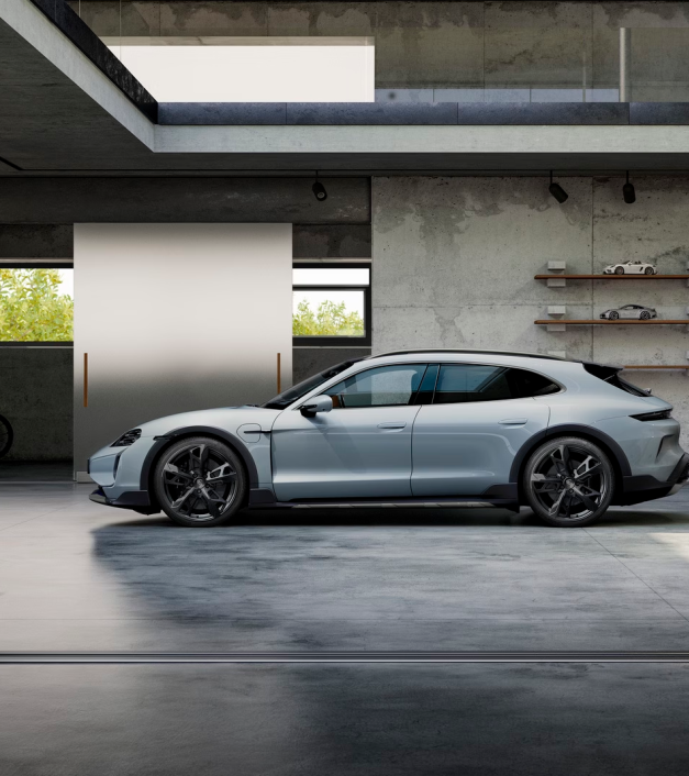 21 colio „Cross Turismo“ dizaino žieminių ratlankių ir padangų komplektas, visiškai dažytas juodai (blizgus)