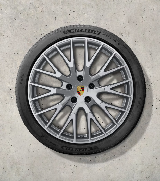 21 colio „Panamera Exclusive Design“ žieminių ratlankių ir padangų komplektas