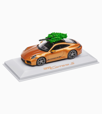 Porsche 911 Carrera S (992.2) Xmas 1:43