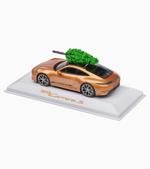 Porsche 911 Carrera S (992.2) Xmas 1:43
