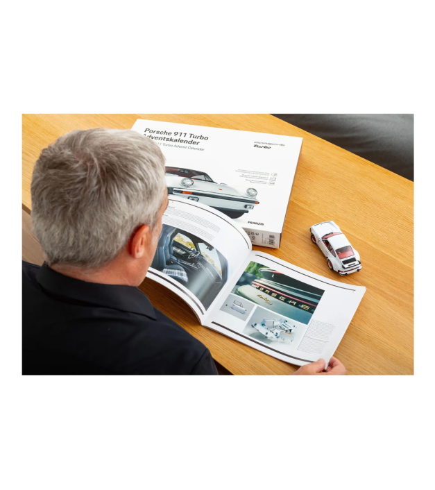 Porsche advento kalendorius – 911 Turbo modelio rinkinys
