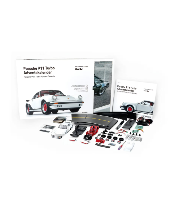 Porsche advento kalendorius – 911 Turbo modelio rinkinys