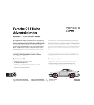 Porsche advento kalendorius – 911 Turbo modelio rinkinys