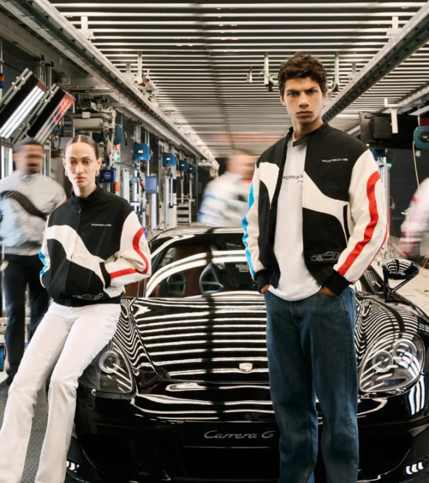 25Y Porsche Carrera GT - Bomber tipo striukė