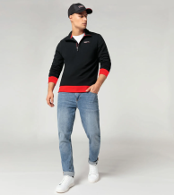 Unisex džemperis su užtrauktuku – „Motorsport Fanwear“