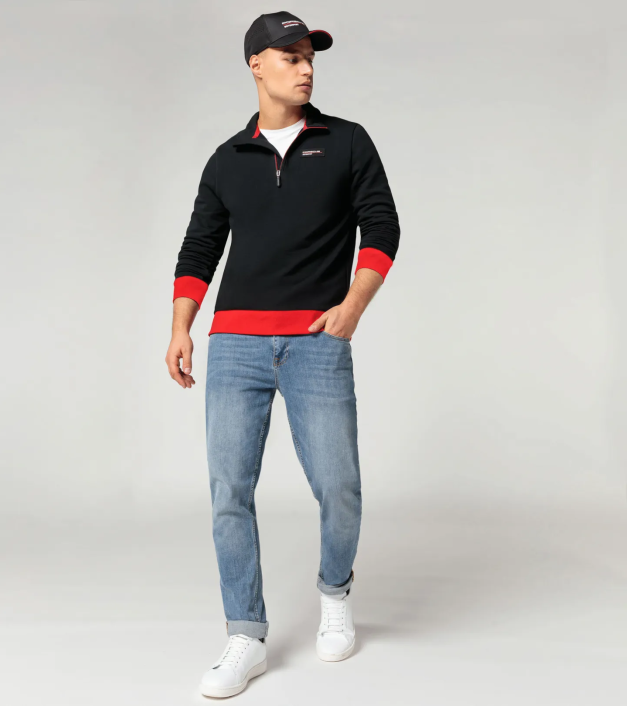 Unisex džemperis su užtrauktuku – „Motorsport Fanwear“