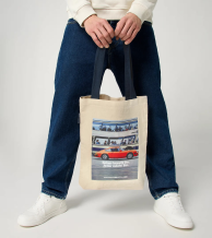 Retro drobinis krepšys – „Porsche Fan Community“