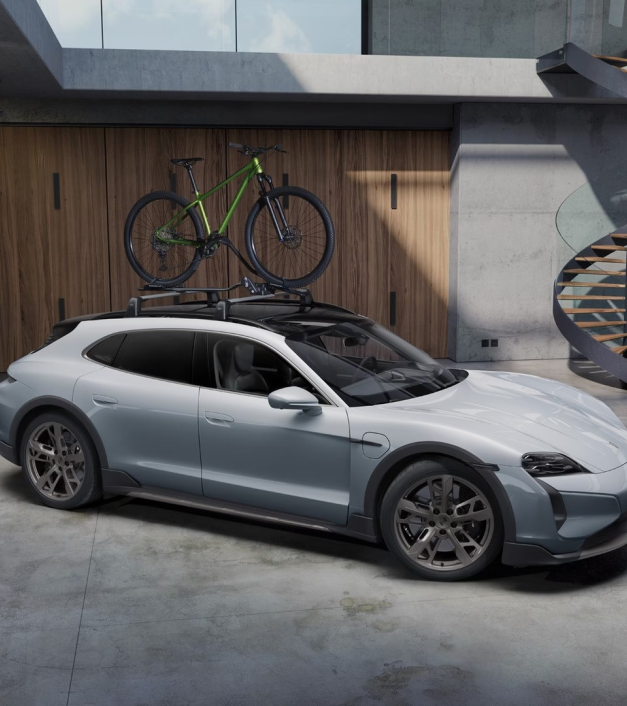 Porsche dviračio laikiklis stogui