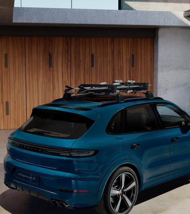 Porsche slidžių ir snieglenčių laikiklis