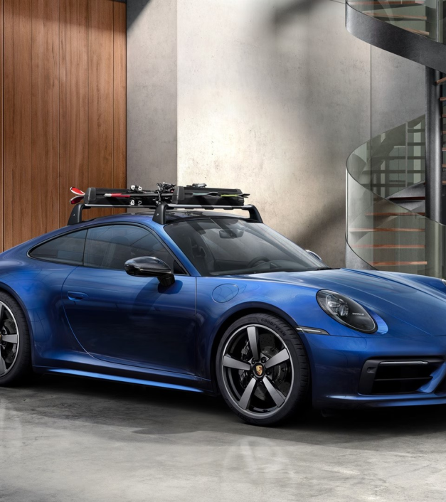 Porsche slidžių ir snieglenčių laikiklis