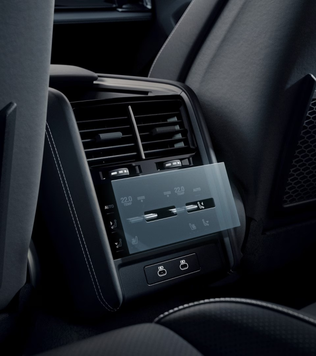 Porsche salono ekranų apsauginė plėvelė