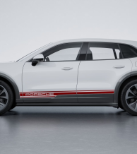 Porsche šoninis „PORSCHE" logotipas