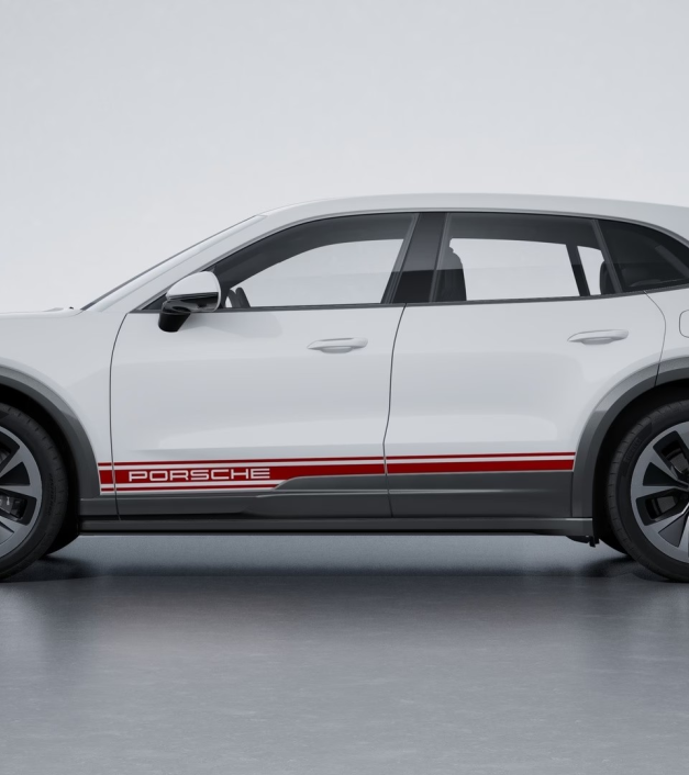 Porsche šoninis „PORSCHE" logotipas