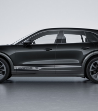 Porsche šoninis „PORSCHE" logotipas