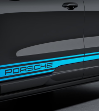 Porsche šoninis „PORSCHE" logotipas