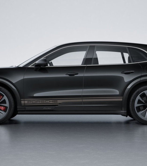 Porsche šoninis „PORSCHE" logotipas