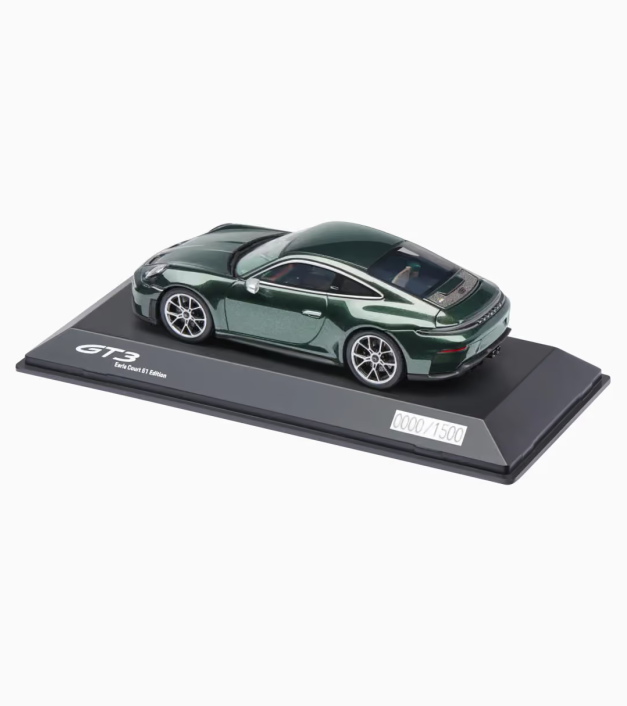 911 GT3 with Touring package (992.2) Earls Court 51 Edition - riboto leidimo modelis